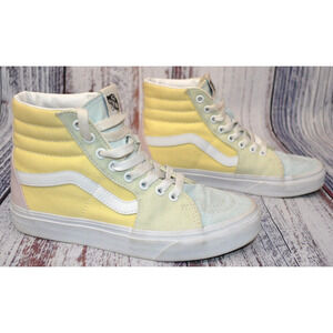 Vans SK8-Hi High Tops Pastel Easter Egg Colors Shoes Women's 6.5 Men's 5